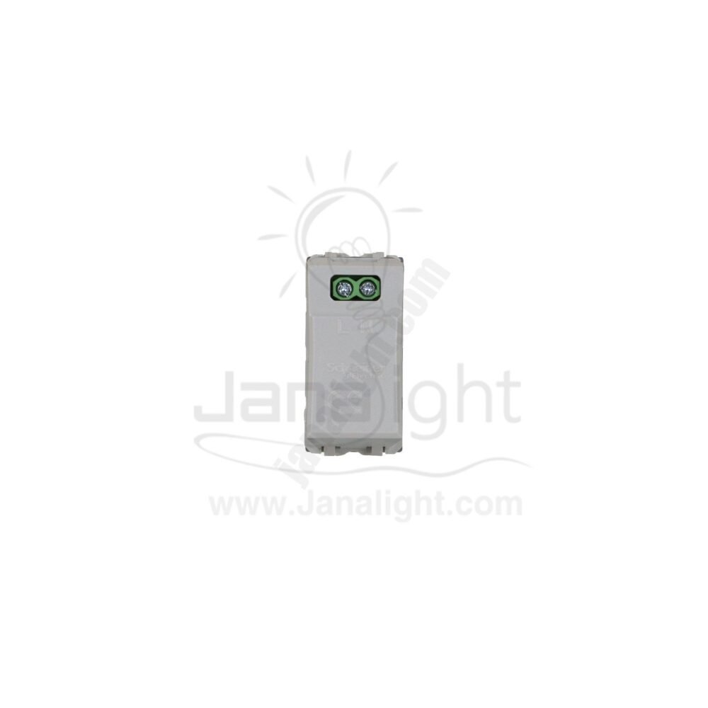 بريزة مدخل USB فضي شنايدر MGU3-428-30 USB charger graphite white from schneider electric silver