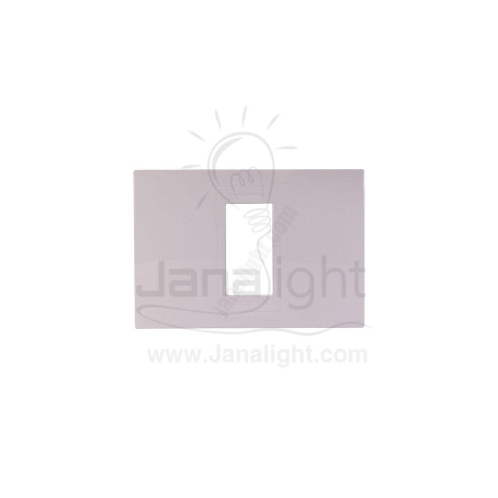 وش 1 فتحة شنايدر ابيض MGU4-101-18 Unica cover frame MGU4.101.18