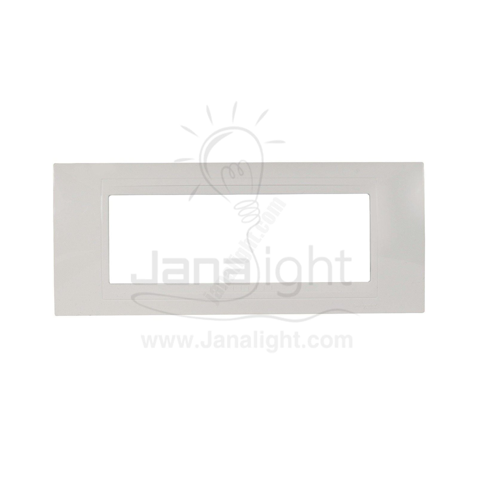 وش 6 فتحة شنايدر بيج MGU4-106-25 Unica cover frame MGU4.106.25
