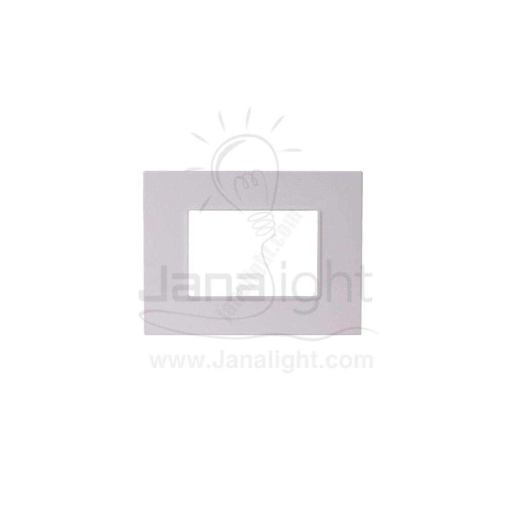 وش 3 فتحة شنايدرابيض كوادرو MGU2-803-18 unica Quadro cover frame mgu2803.18