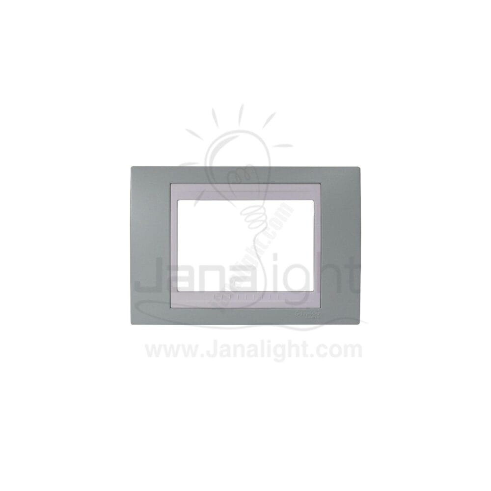وش 3 فتحة شنايدر اخضر باهت MGU6 103 867 Unica cover frame MGU6 103 867