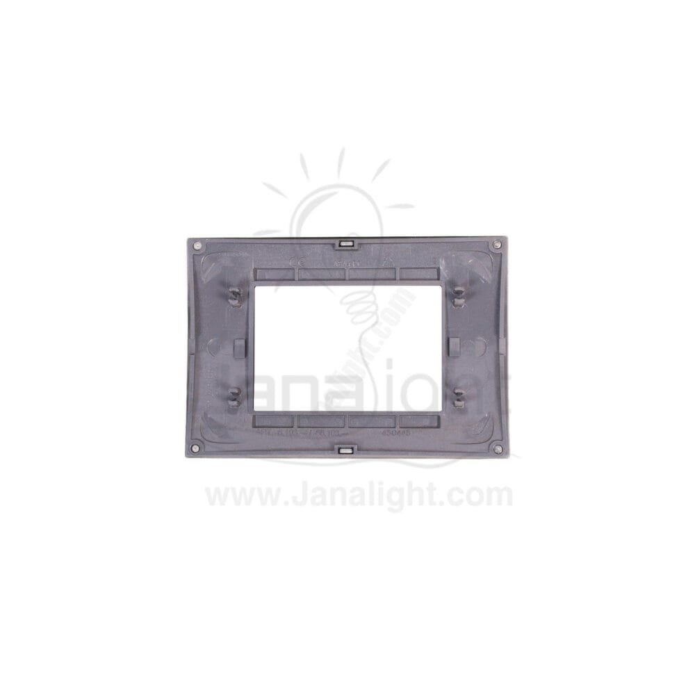 وش 3 فتحة شنايدر تيتانيوم MGU66-103-295 Unica cover frame Mgu66.103.295