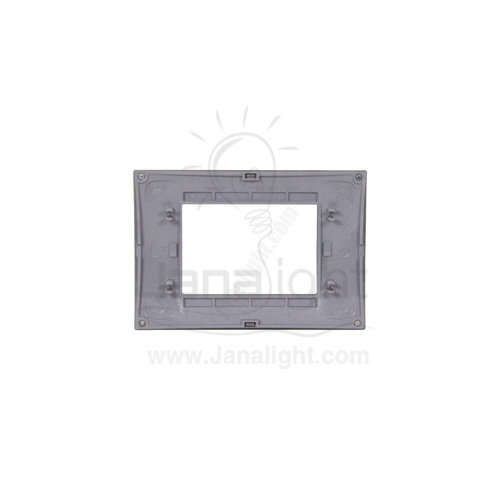 وش 3 فتحة شنايدر المنيوم بيج MGU66-103-096 Unica cover frame Mgu66.103.096