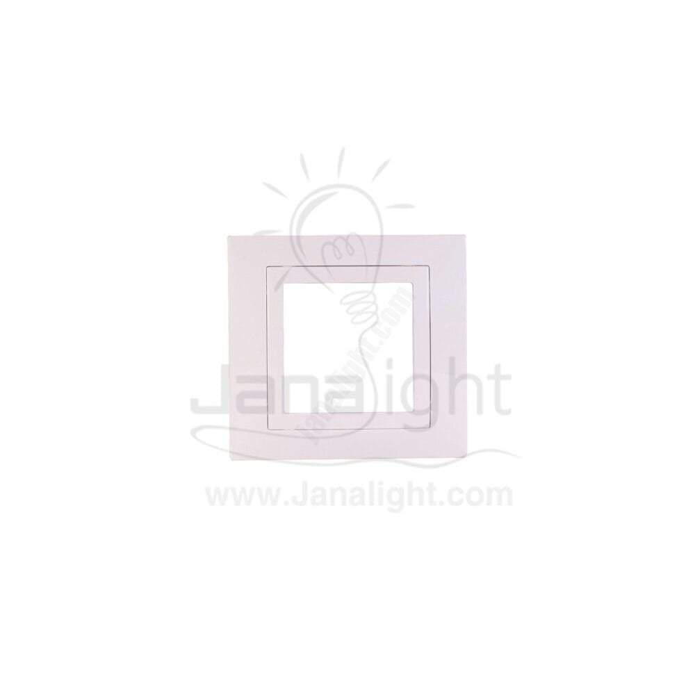 وش مربع 7x7 شنايدر ابيض MGU2-002-18 Unica cover frame Mgu2.002.18
