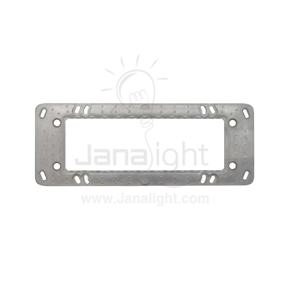 شاسية سداسي معدن شنايدر MGU7-106 Unica fixing frame Mgu7.106