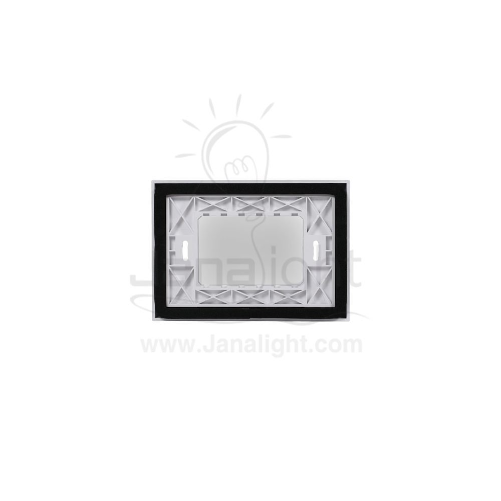 ⁦وش وتر بروف شنايدر IP55 بالشاسيه 3 فتحة ابيض MGU11-103-18⁩ - الصورة ⁦2⁩