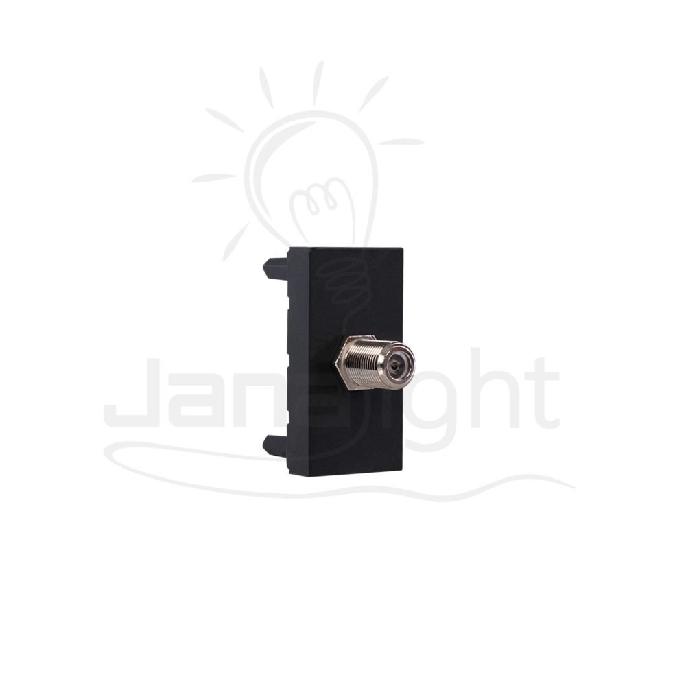 بريزة دش اسود شنايدر يونيكا NU346154 TV/SAT Female Unica TV socket schneider NU346154 14411025(1)