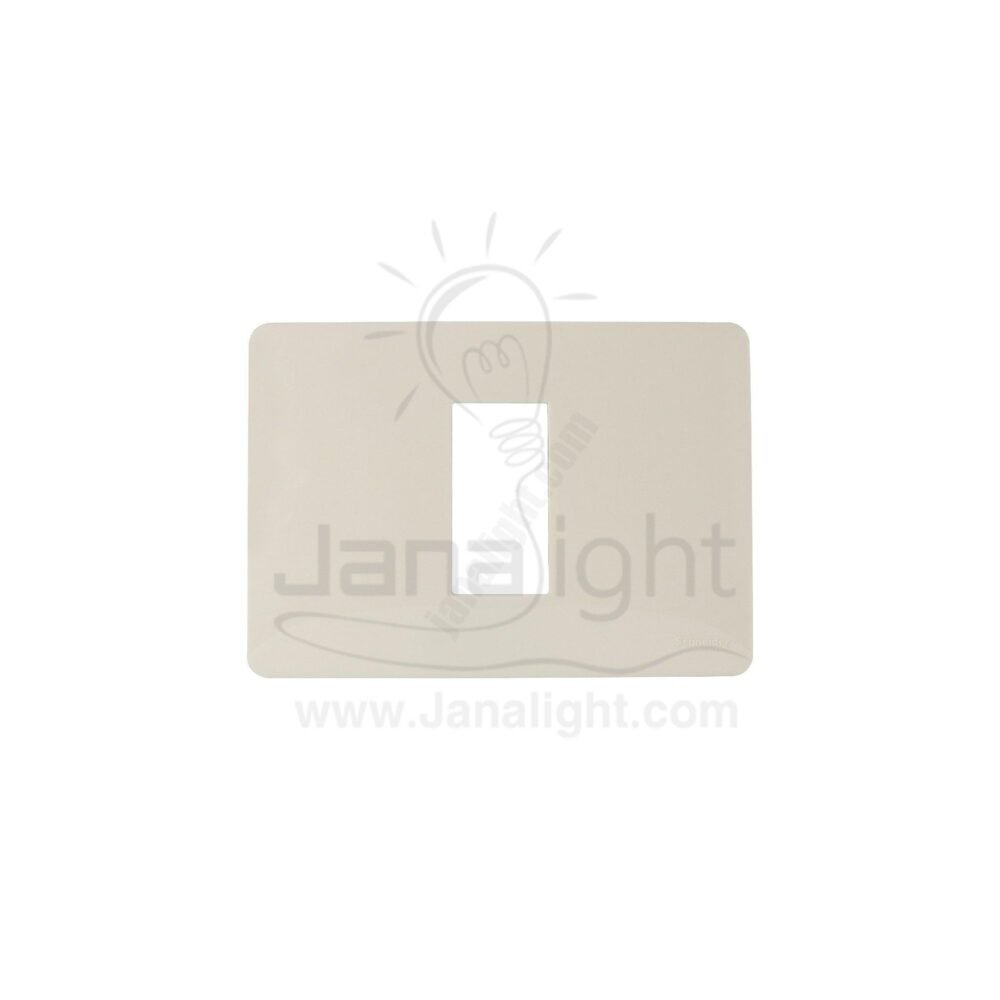 وش 1 فتحة بيج شنايدر نيو يونيكا NU210144 Unica cover frame NU 210144