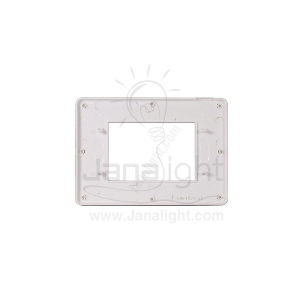 وش3 فتحة رمادي فاتح ابيض نيو شنايدر يونيكا كلر NU270324 Unica cover frame NU 270324