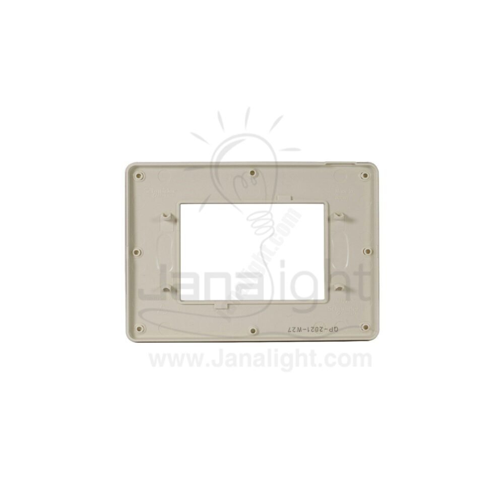 وش 3 فتحة بيج و بيج نيو شنايدر يونيكا كلر NU270344 Unica cover frame NU270344