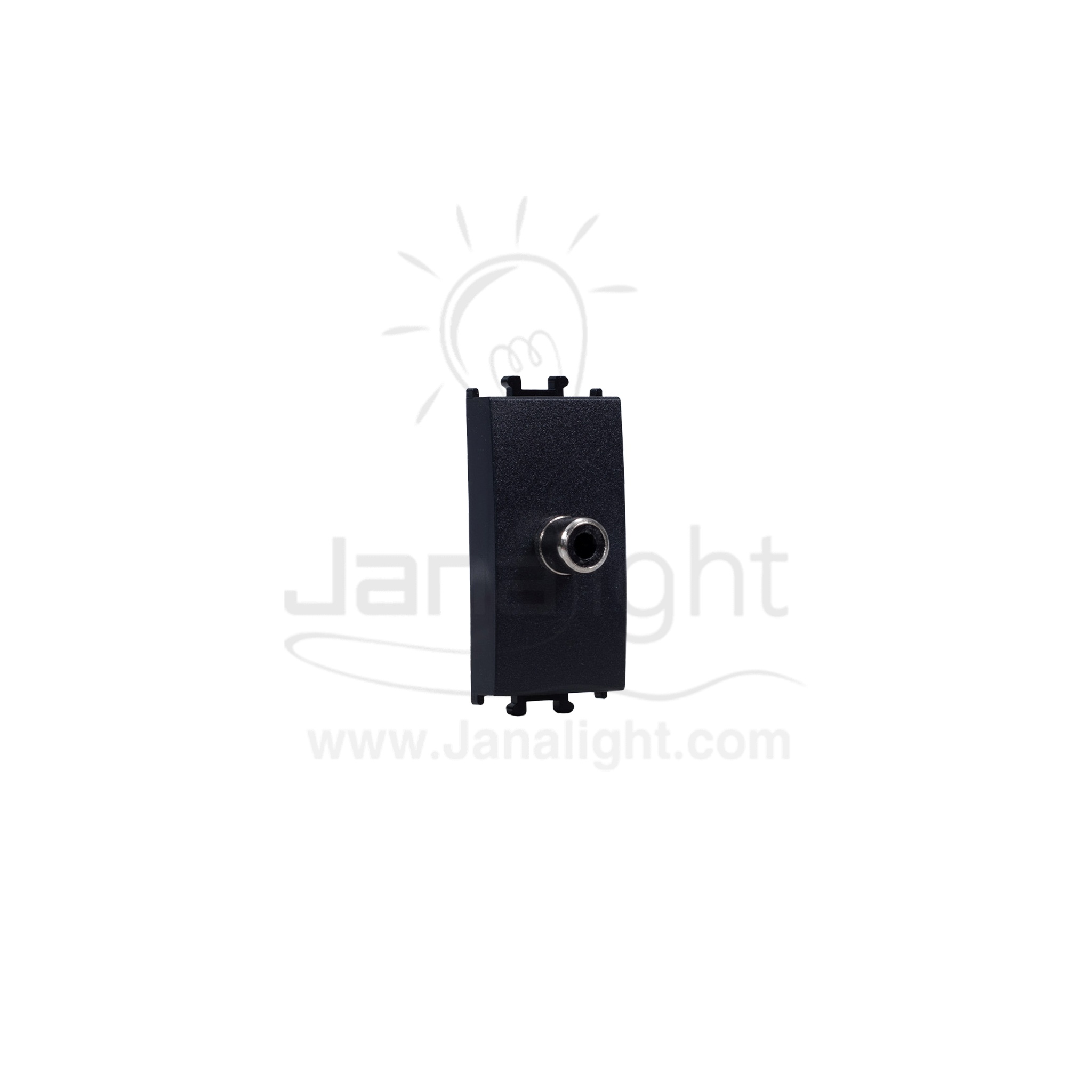 مخرج سماعات مفرد اسود شنايدر ايزي ستيل LMR6341003 Schneider easy styl black single audio outlet 14415012(1)