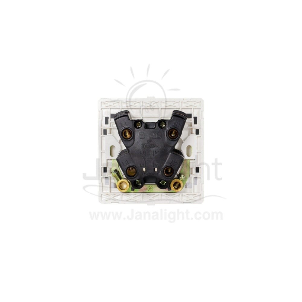 مفتاح سخان 20 امبير 7x7 ساس ابيض white heater switch 20A 7*7 sas