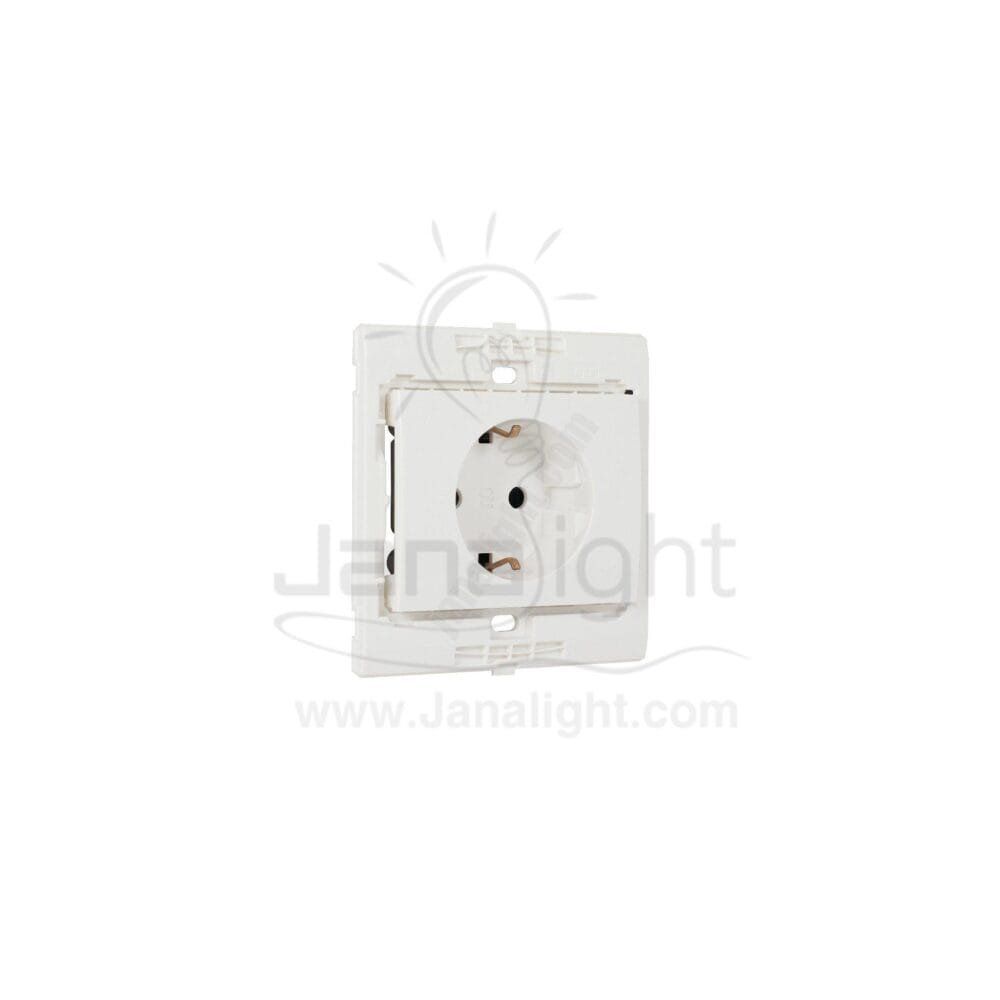بريزة مجوفة 7x7 ساس ابيض white Choco socket 7*7 sas