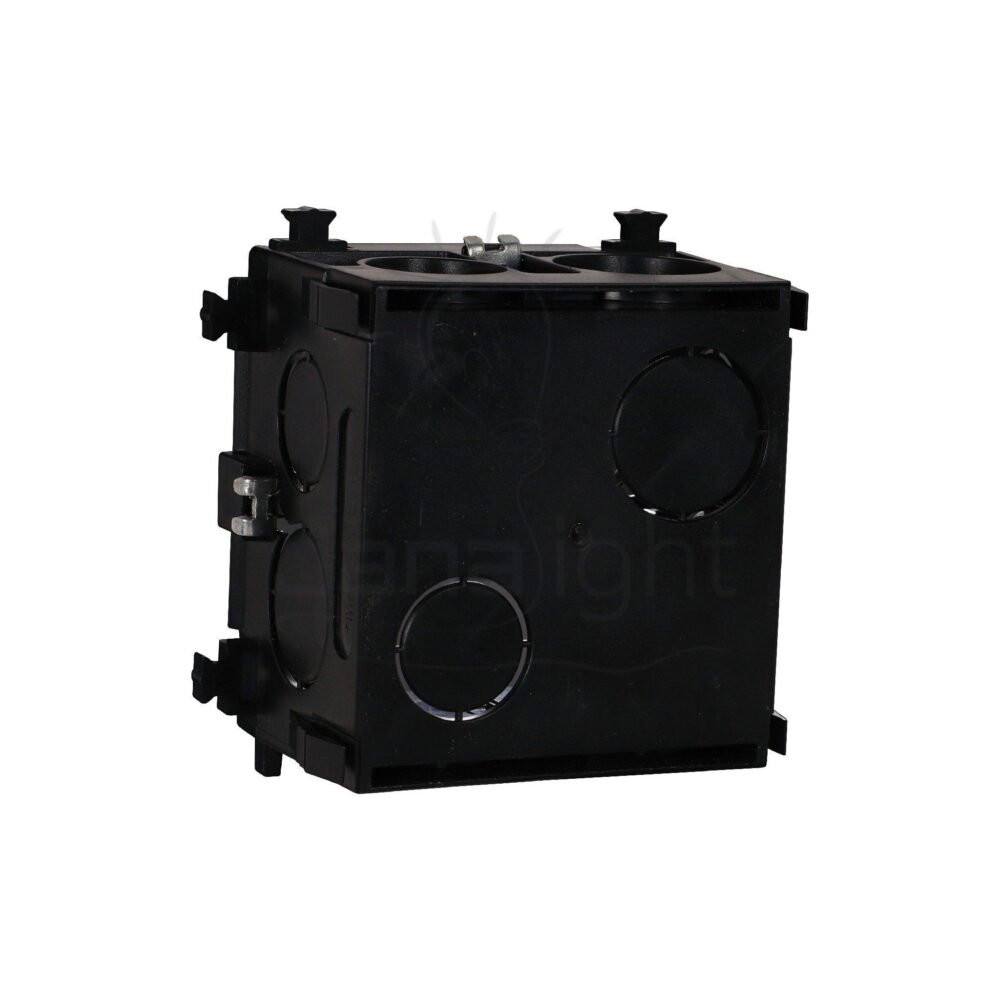 علبة 7x7 ساس بلاستيك اسود black sas 7*7 box