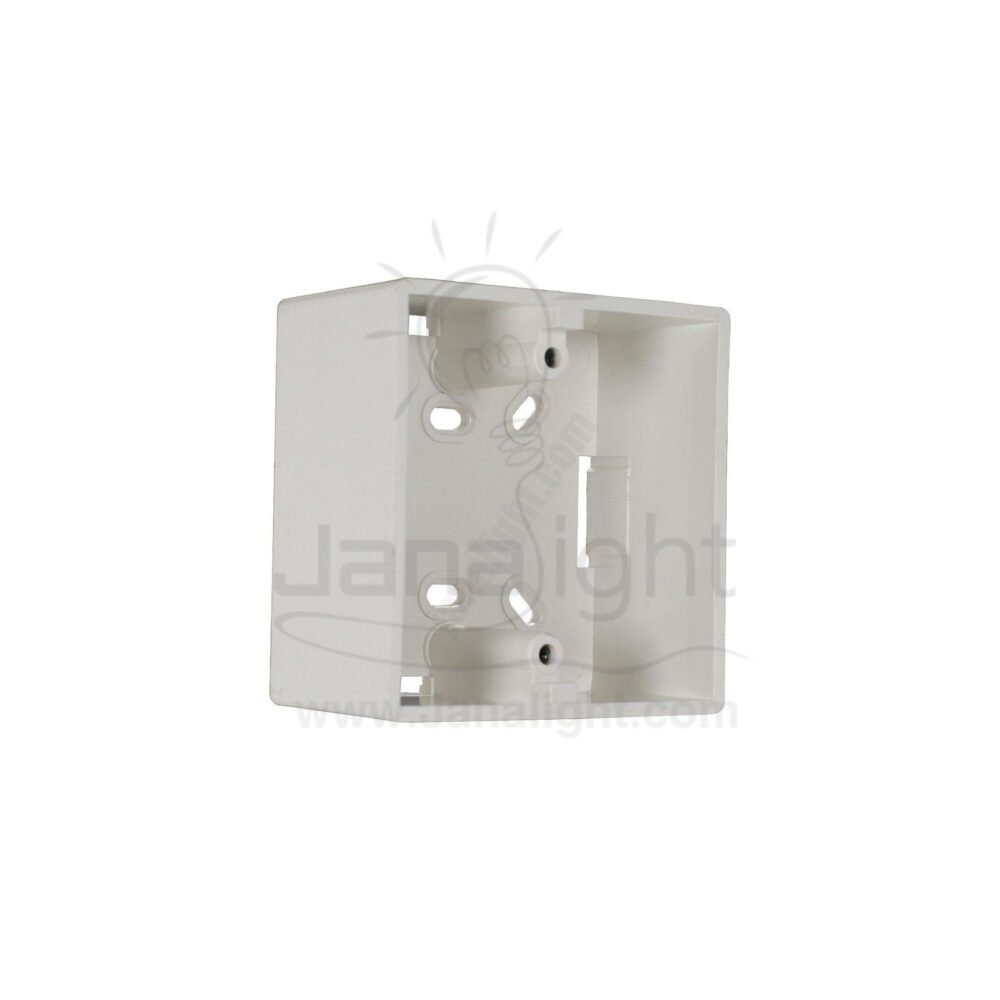 علبة 7x7 ساس بلاستيك خارج الحيطة outside sas 7*7 box