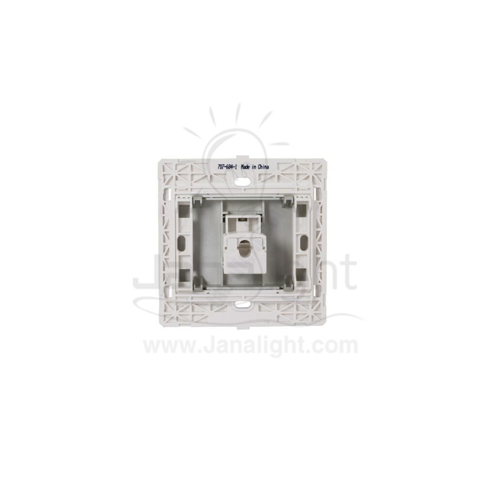 بريزة نت 7x7 CAT5 ساس ستانلس stainless CAT5 socket 7*7 sas