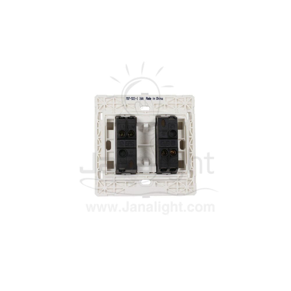 مفتاح ستارة 7x7 ساس ذهبي مط curtain switch Double Matt gold 7*7 sas