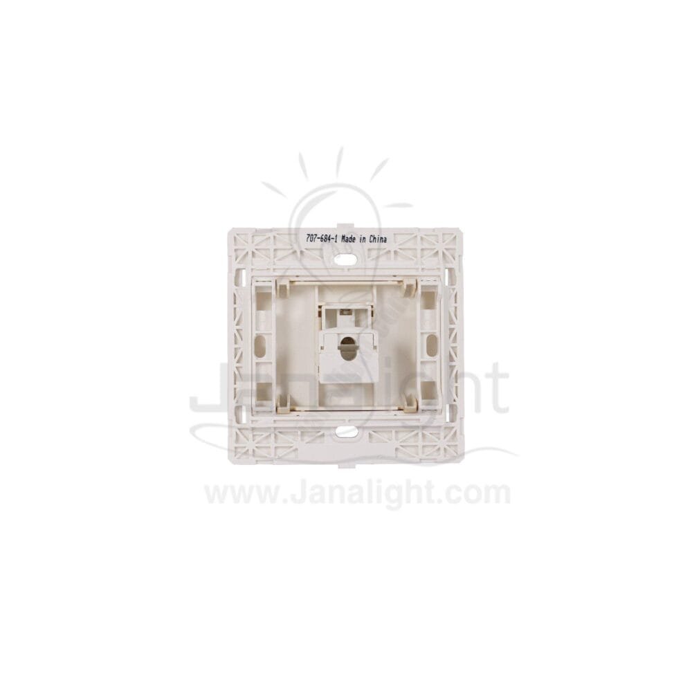 بريزة نت CAT6 7x7 ساس ذهبي مط Matt gold CAT6 socket 7*7 sas