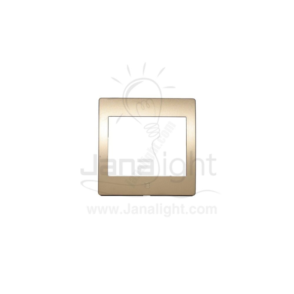 وش 7x7 ساس ذهبي مط 3slot Matt gold chassis 7*7 sas C
