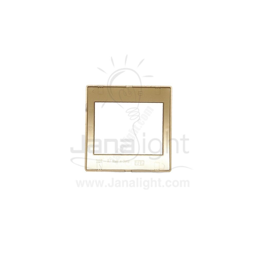 وش 7x7 ساس ذهبي مط 3slot Matt gold chassis 7*7 sas C
