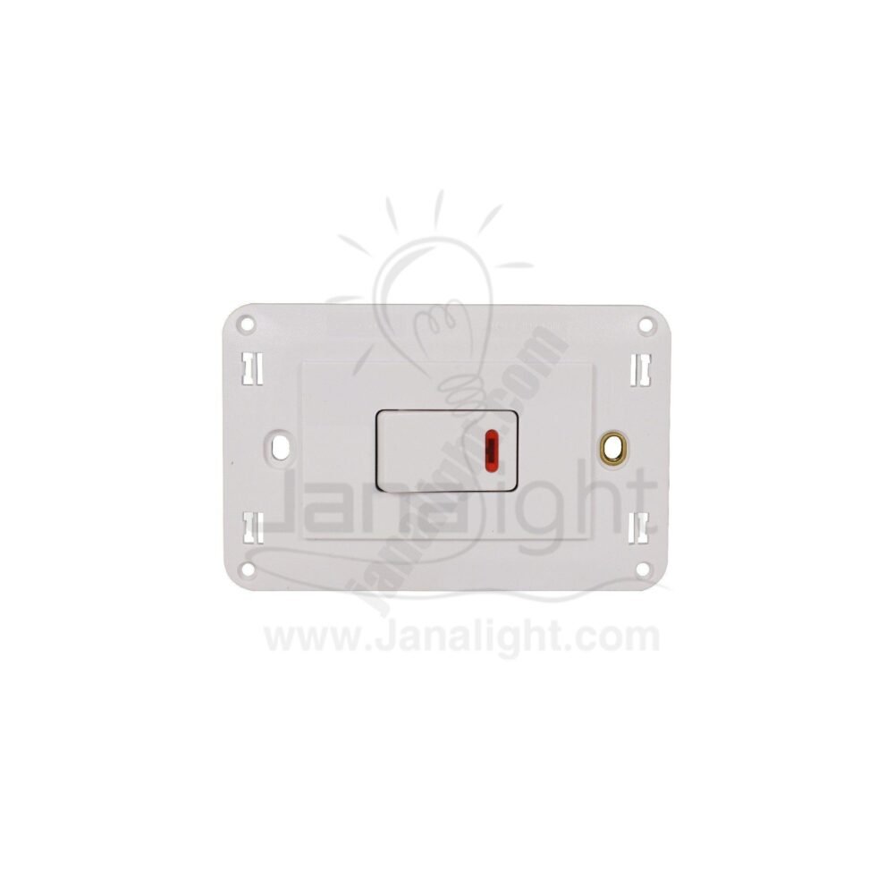 مفتاح تكييف ساس ايكو 45 امبير Sas Eco white air conditioner switch 45 amp