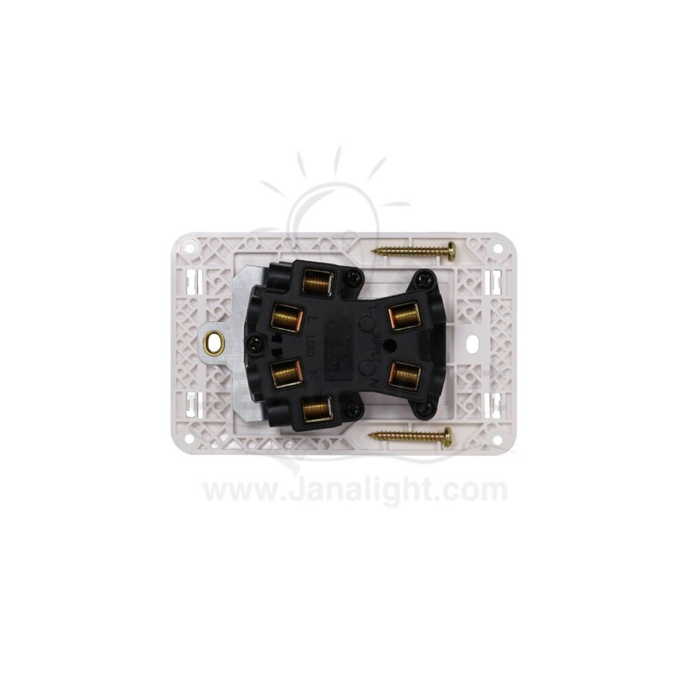 مفتاح تكييف ساس ايكو 45 امبير Sas Eco white air conditioner switch 45 amp