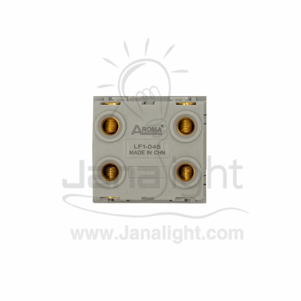مفتاح تكييف 45 امبير ابيض AROMA White 45A Air Conditioning Switch AROMA