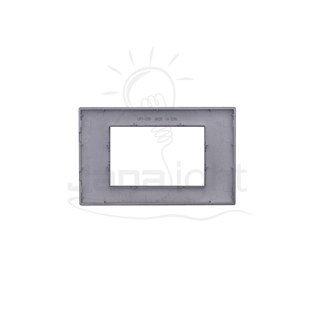 وش فينيتو شمباني AROMA Champagne 3 gang screwless wall plate switch cover AROMA