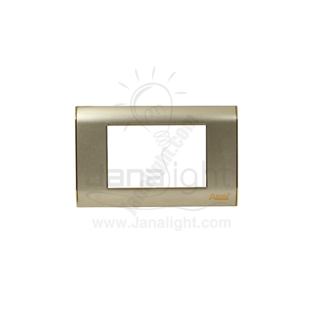 وش ترنيسيا ذهبي AROMA golden Cover Plate AROMA
