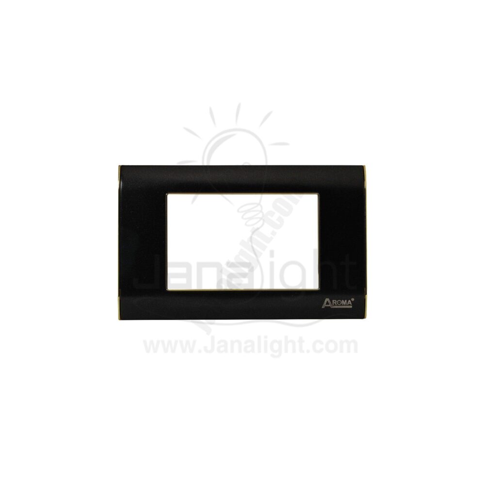 وش ترنيسيا اسود AROMA black Cover Plate AROMA