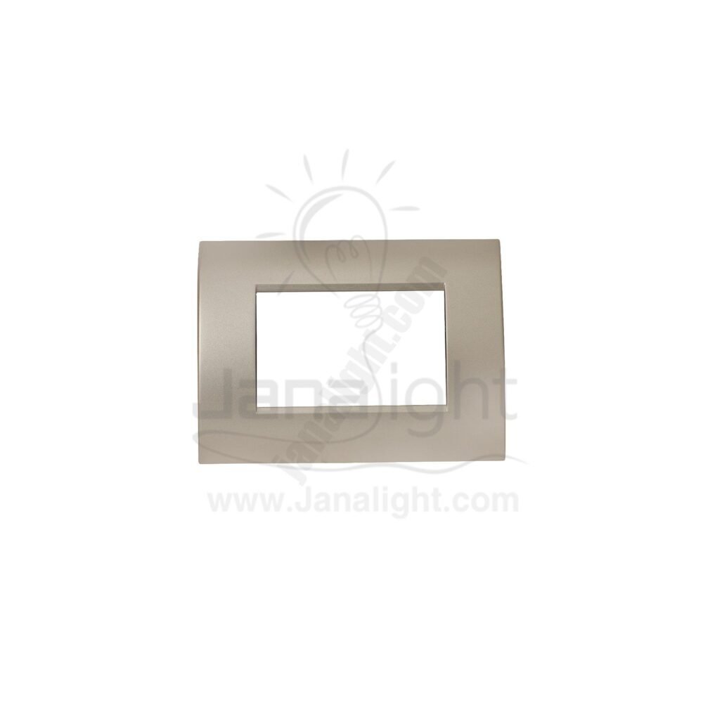 وش 3 فتحة بلاتيني ساس ايكو وعد platinum 3 Module Cover Plate Sas Eco