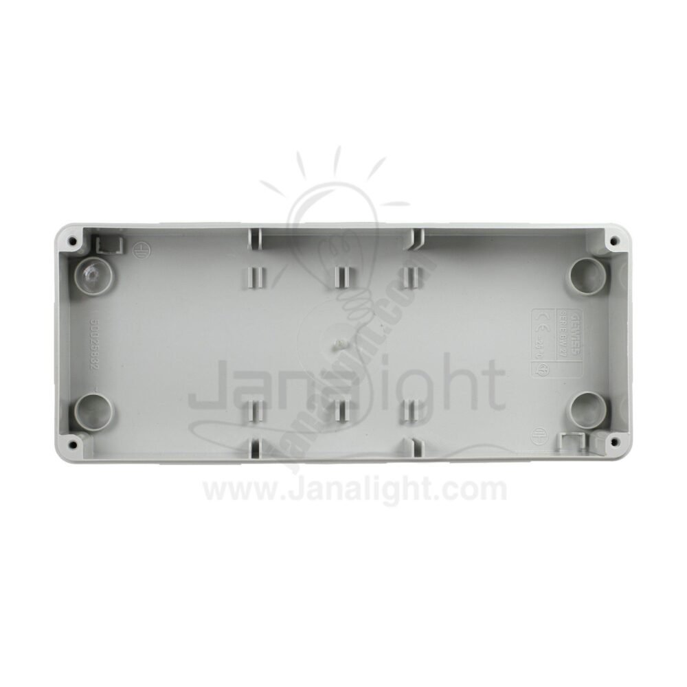 علبة خارج 6 فتحة 3بـ3 IP40 جيويس outside box Gewiss IP40 6 slot