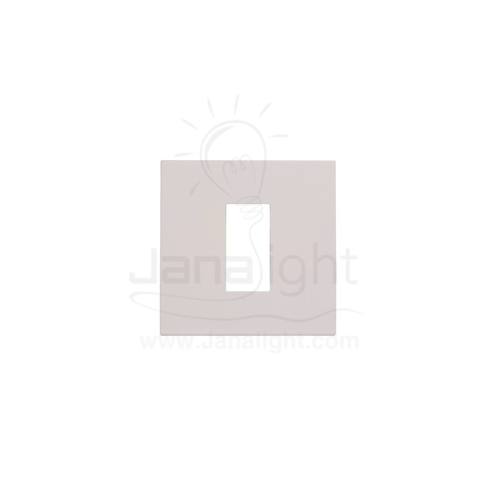 وش 1 فتحة مربع 7x7 AMK فتحة ليجراند ابيض Cover 1 slot Arteor Legrand 15501033(1)