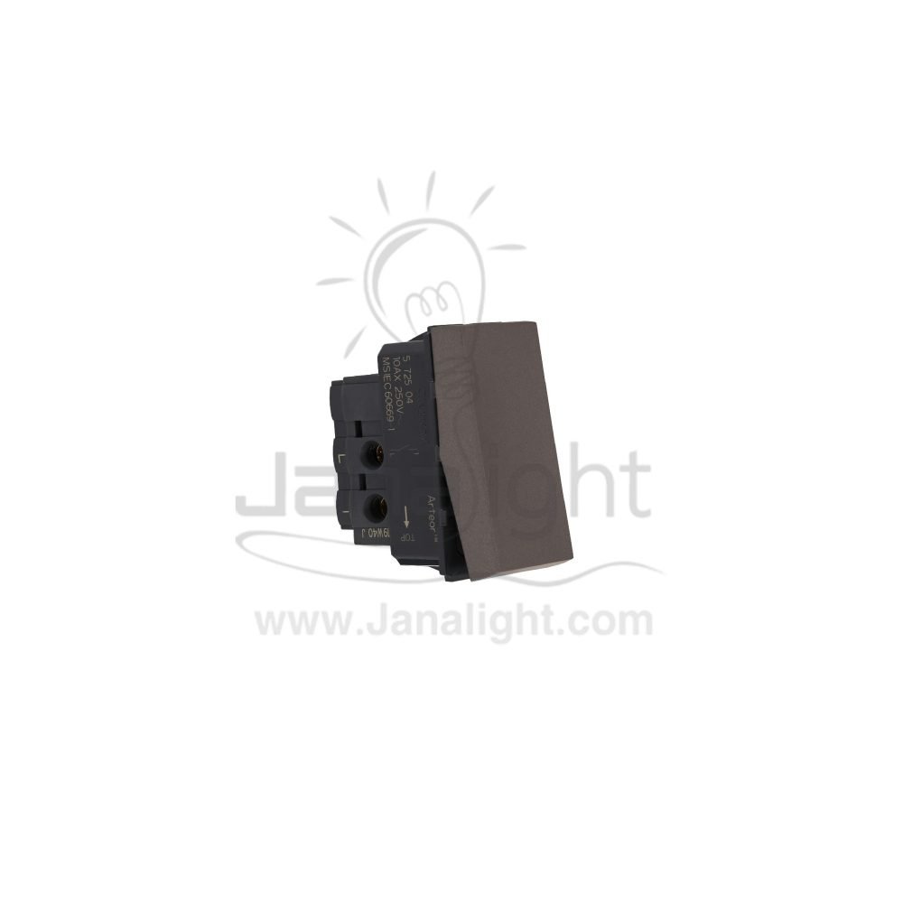 مفتاح ليجراند مغنيزيوم Legrand 1-Way Switch Arteor magnesium 15502001(1)