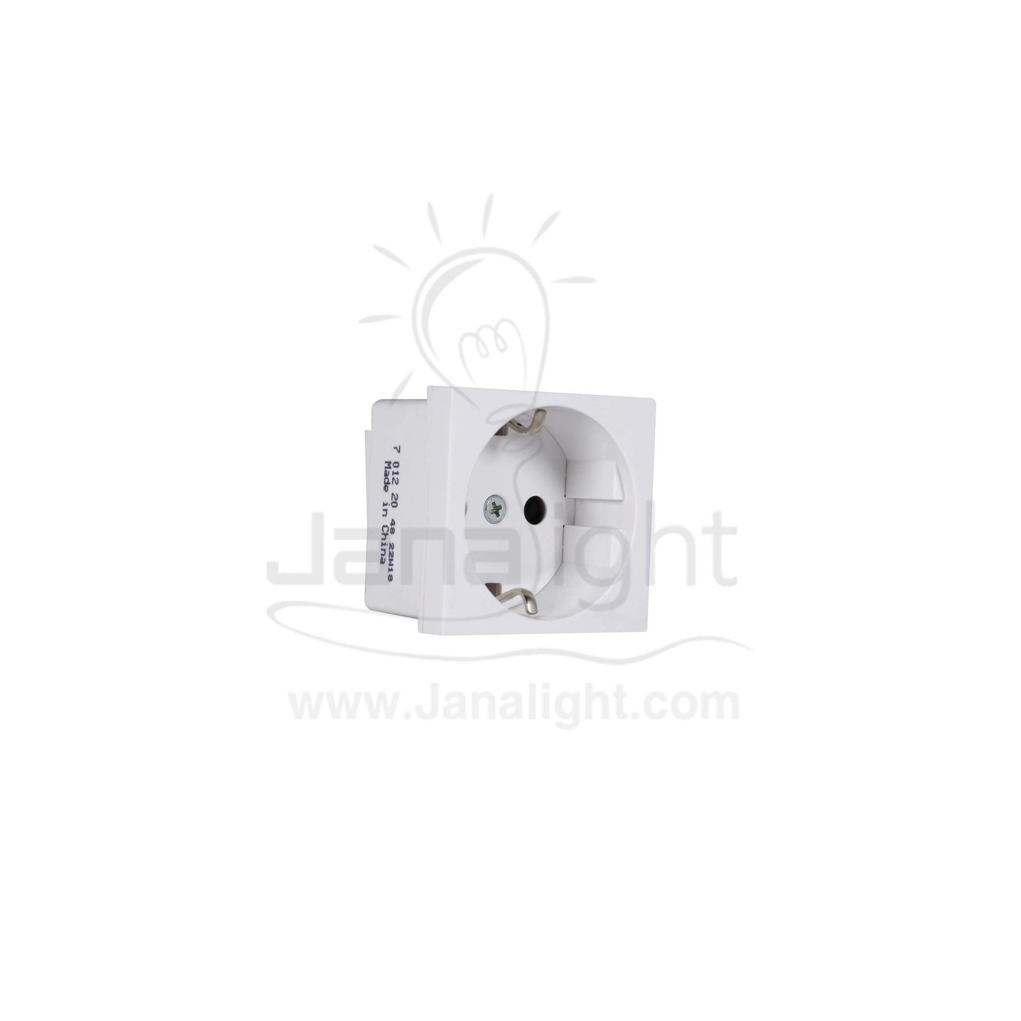 بريزة مجوفة ليجراند ديفينيو ابيض Legrand Divino choko Socket white 15506008(1)