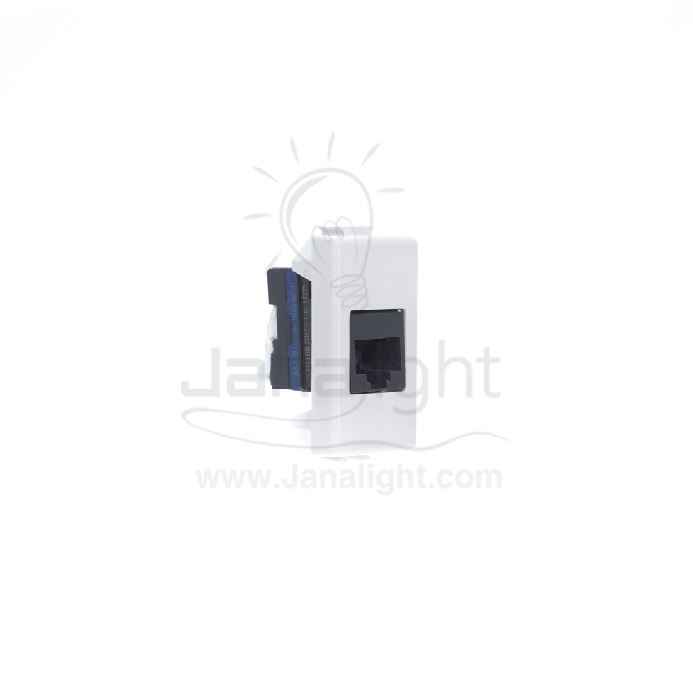 بريزة تليفون ليجراند ديفينيو ابيض Legrand Divino telephone socket
