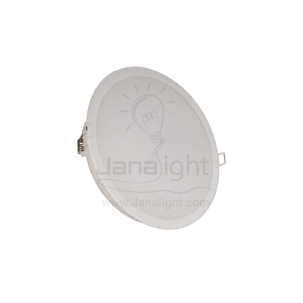 سبوت بانيل مدور ميسون 24 وات كول فيليبس Round white 24 watt meson LED downlight philips