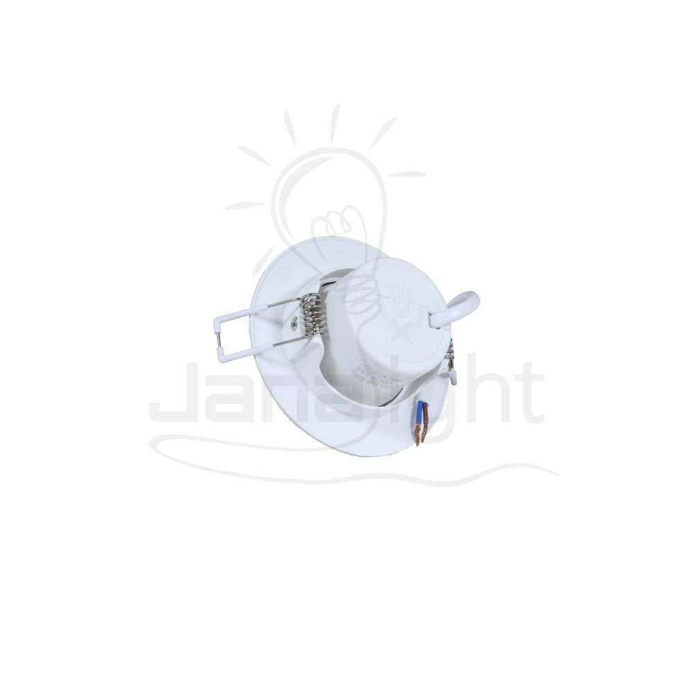 سبوت مدور عدسة متحرك 5.8 وات ابيض انارة وورم 7 سم فيليبس Recessed spotlight round warm 7cm 5.8w Philips