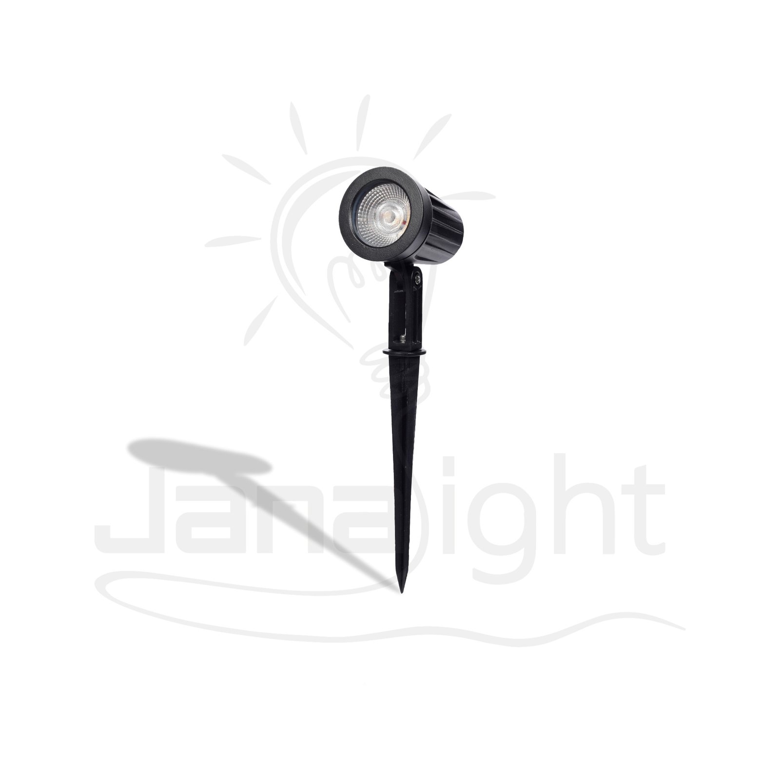 سبوت حربة عدسة 6 وات اسود وورم فيلبس Bgp150-Ip65 Spotlight With Lens 6W, Black And Warm, Philips Bgp150-Ip65