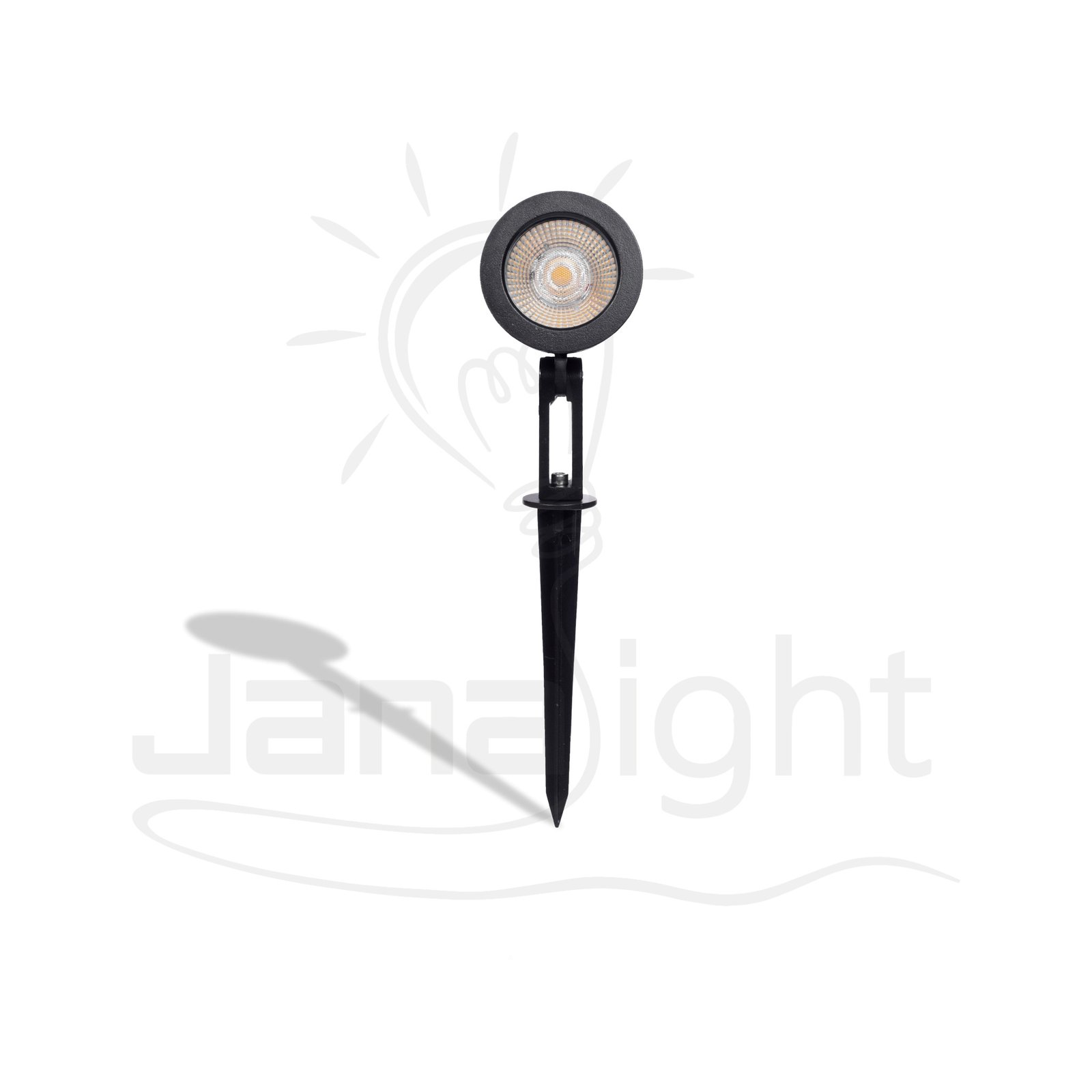 سبوت حربة عدسة 6 وات اسود وورم فيلبس Bgp150-Ip65 Spotlight With Lens 6W, Black And Warm, Philips Bgp150-Ip65