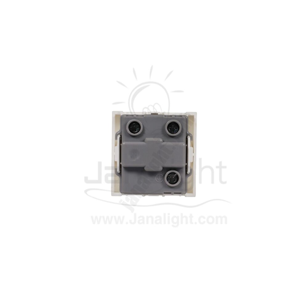 بريزة مجوفة ابيض فورما ماكس BE4140 W White earth socket 16A forma max