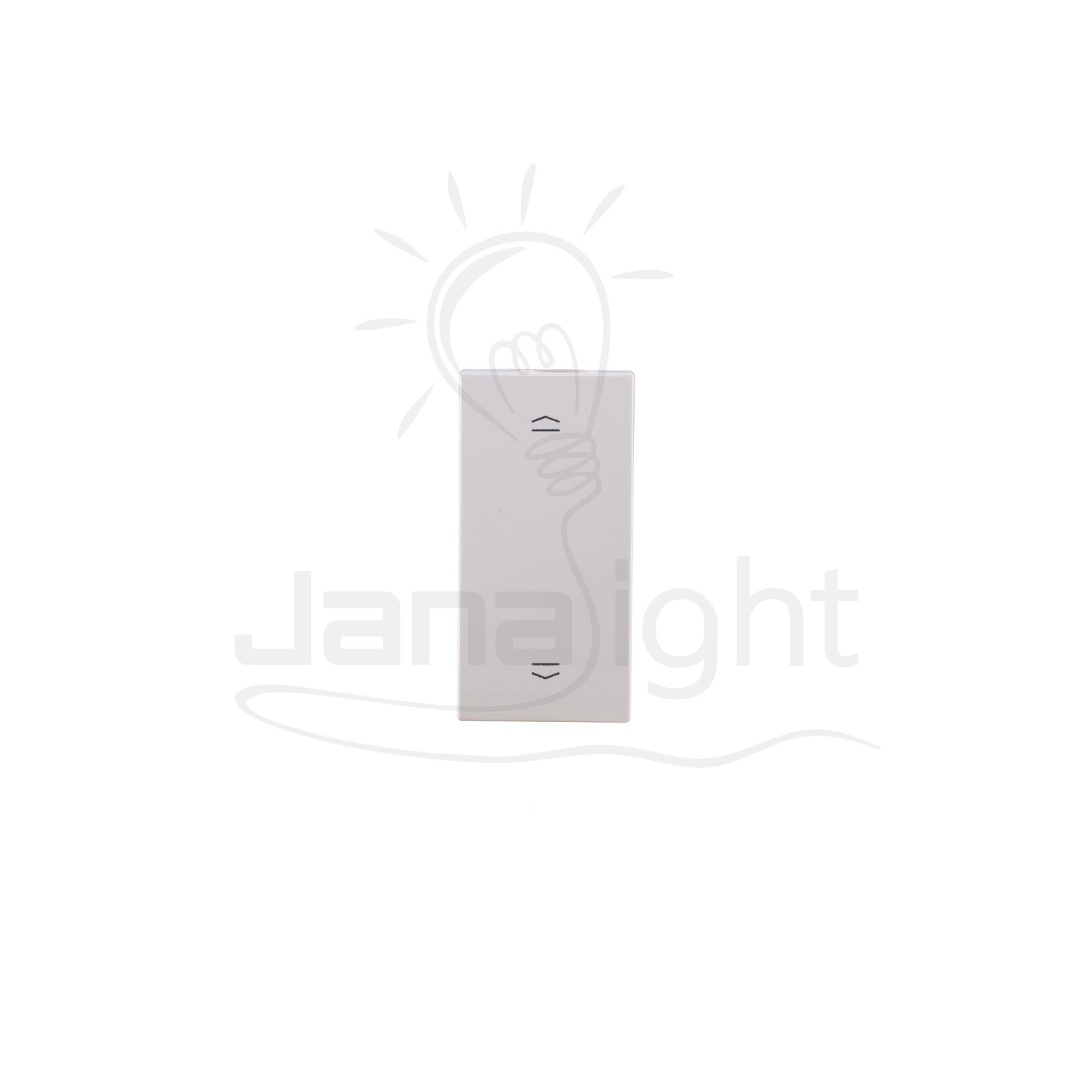 مفتاح ستارة كلاسيا ابيض RW4037 White single curtain switch classia RW4037