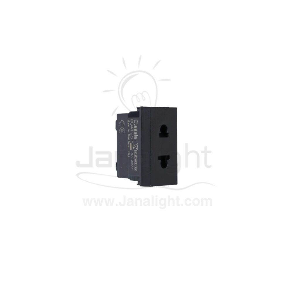 بريزة امريكي كلاسيا اسود RG4125 black socket classia