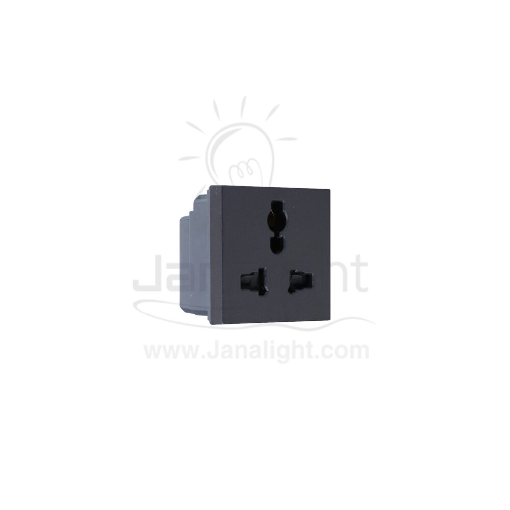 بريزة انكليزي MK متعددة كلاسيا اسود RG4139 black Socket universal MK classia