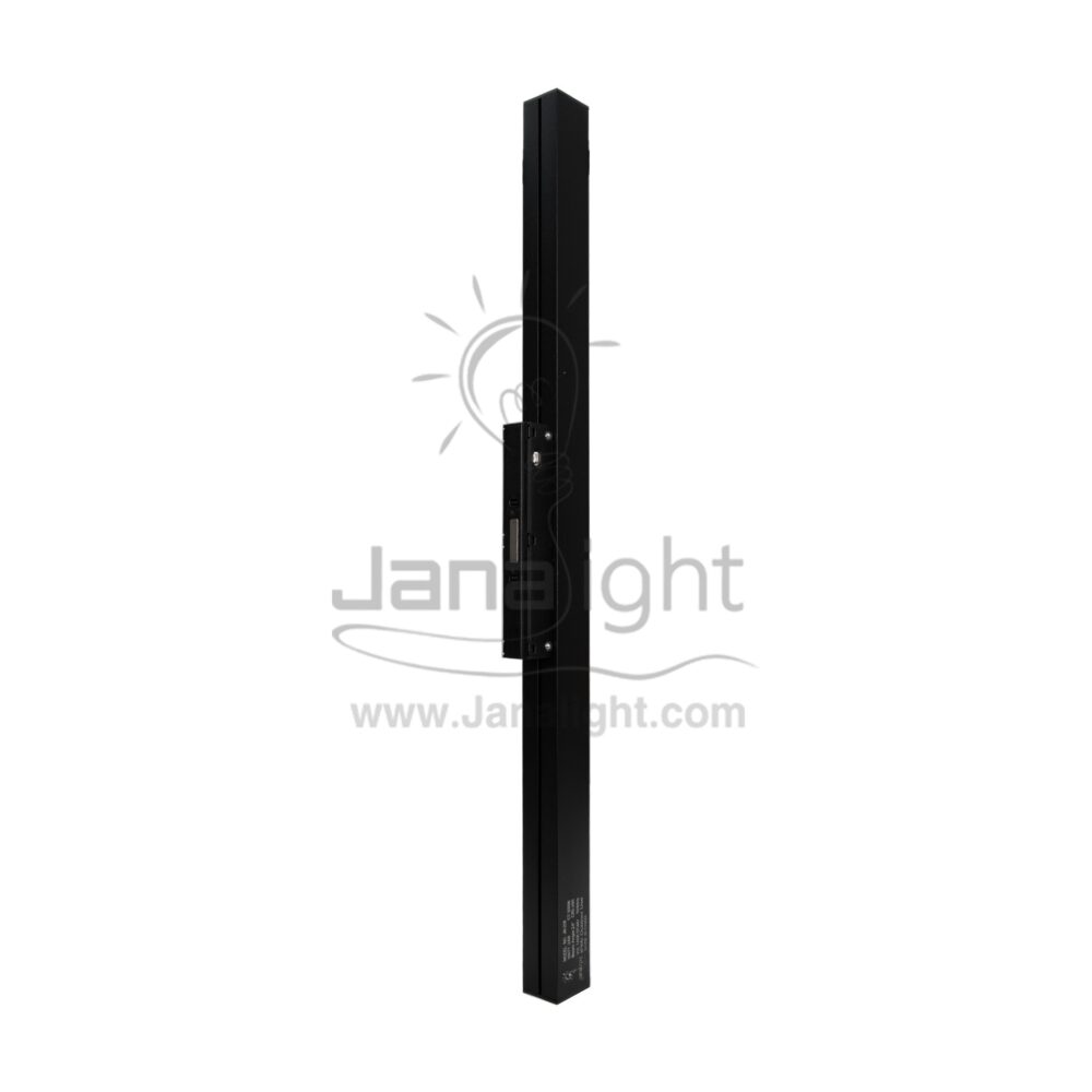 كشاف مجناتك اسود مستطيل 24 عدسة شادو 24 وات 43.8 سم وورم جنى لايت Rectangular magnetic light black body color warm 24W 24 lens