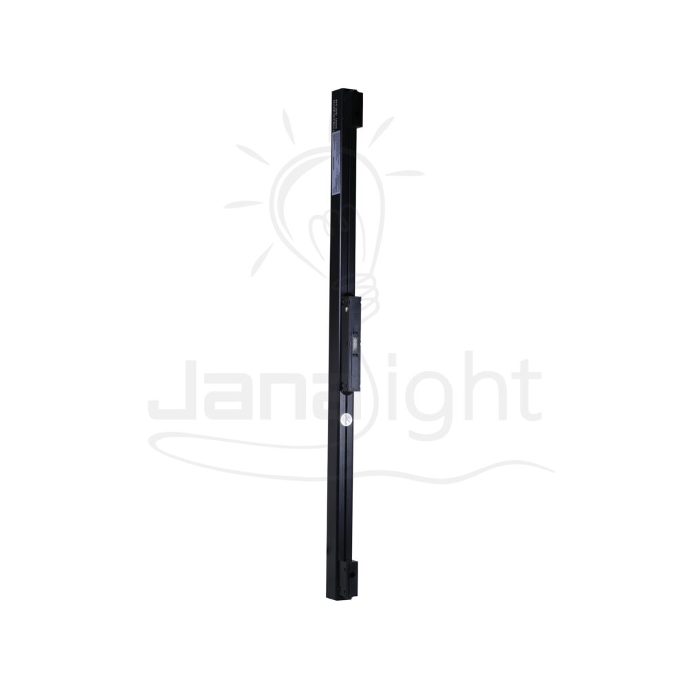 كشاف مجناتك اسود بروفايل مستطيل مسنفر 20 وات 60 سم وورم Rectangular magnetic light black body color frosted cover 20W 60cm