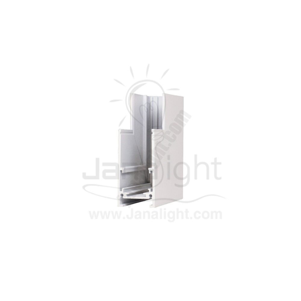 وصلة عود مجناتك لد زاوية راسي لطش ابيض GN 724 جنى لايت Magnetic track light GN-724