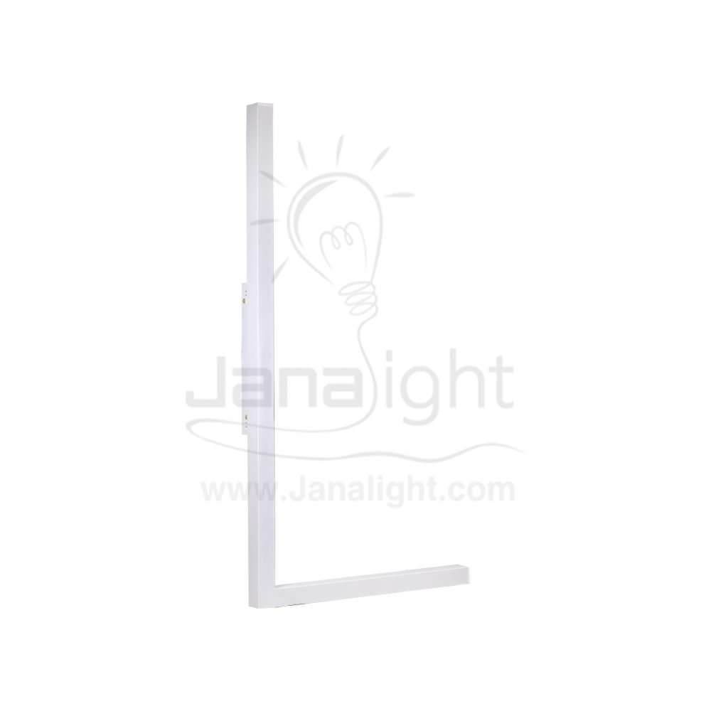 كشاف مجناتك ابيض بروفايل مستطيل مسنفر L زاوية 40x60 سم 35 وات ابيض FN-712 جنى لايت Magnetic L shape linear white led track light 90 degree 35w 48V 16504031(1)