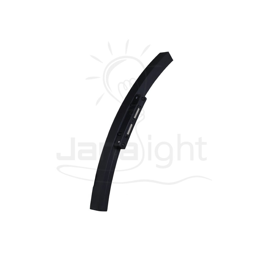 كشاف مجناتك ليد دائري اسود بروفايل مسنفر 16 وات 35 سم وورم Rectangular magnetic light black body color warm frosted cover 16W
