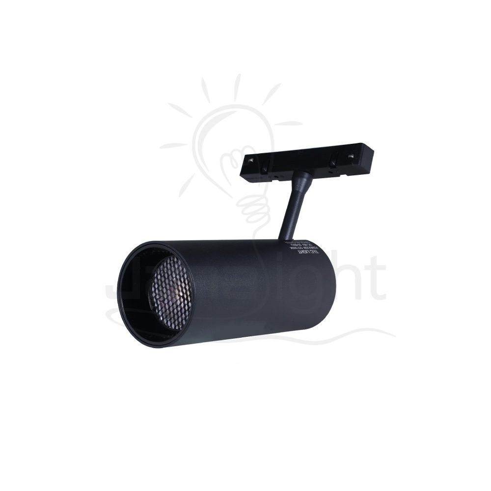 كشاف مجناتك ليد دائري اسود تراك شادو 20 وات وورم Cylinder track magnetic light black color warm 20W